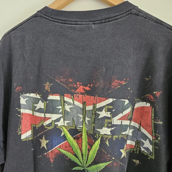 Vintage Pantera Shirt Mens Extra Large Metal Band Tour Concert 2000s - Picture 8 of 8